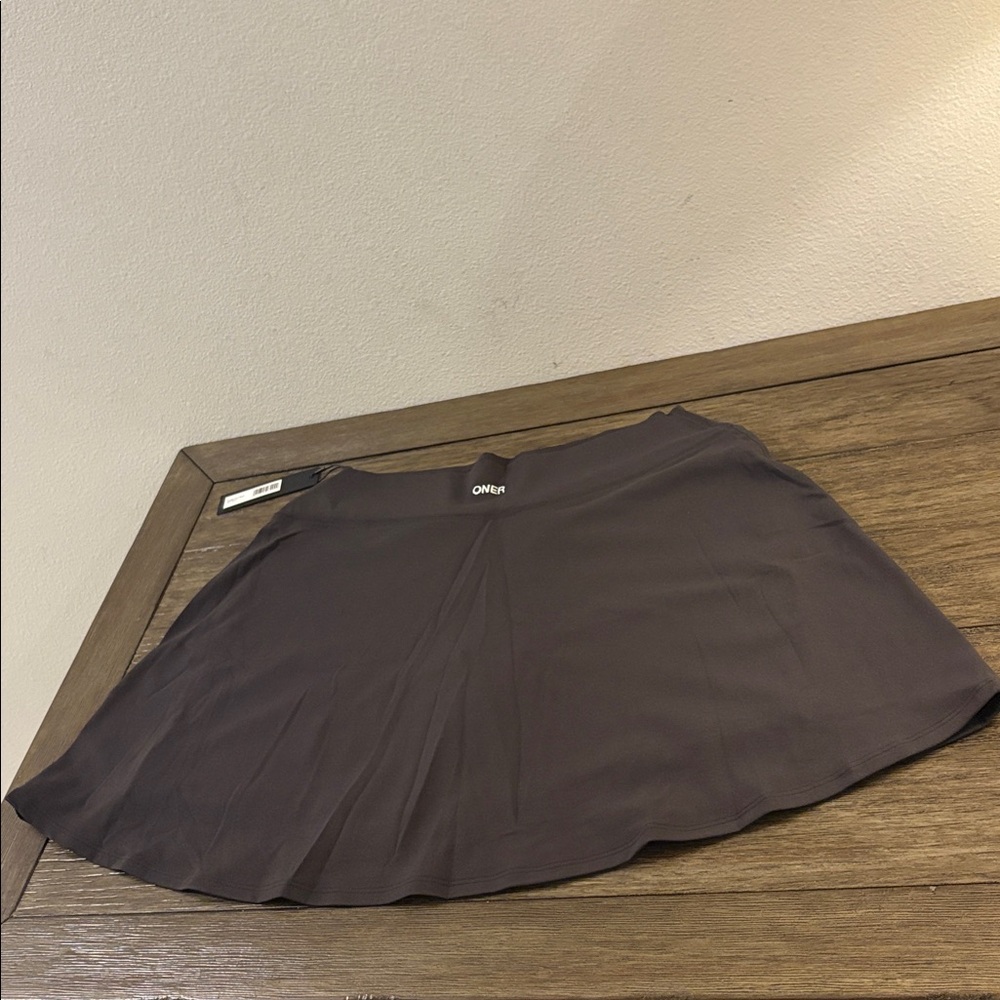 NWT [Oner Active] Softmotion Tennis Skort (Skirt w/ Shorts) Soft Black Women’s L - Picture 10 of 11